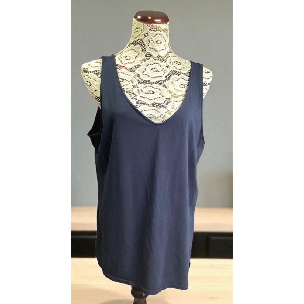 J.Jill Perfect Reversible Tank size 3X black
